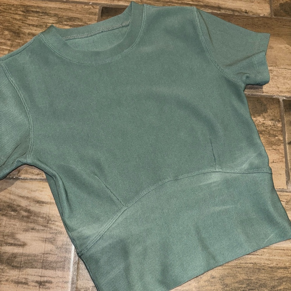 Gently Used Cropped Shirt